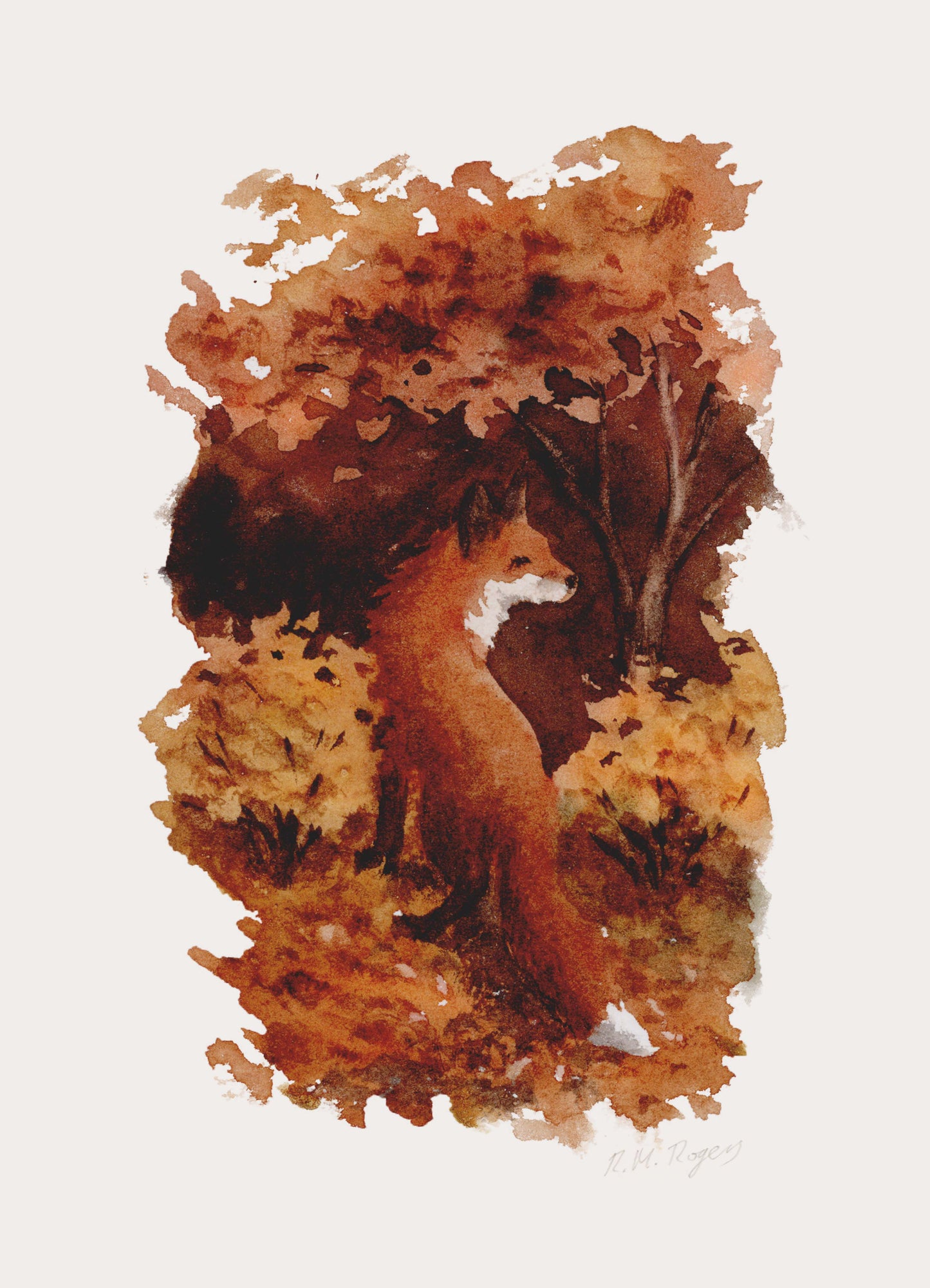 4 Seasons - Set of 4 Mini Fine Art Prints